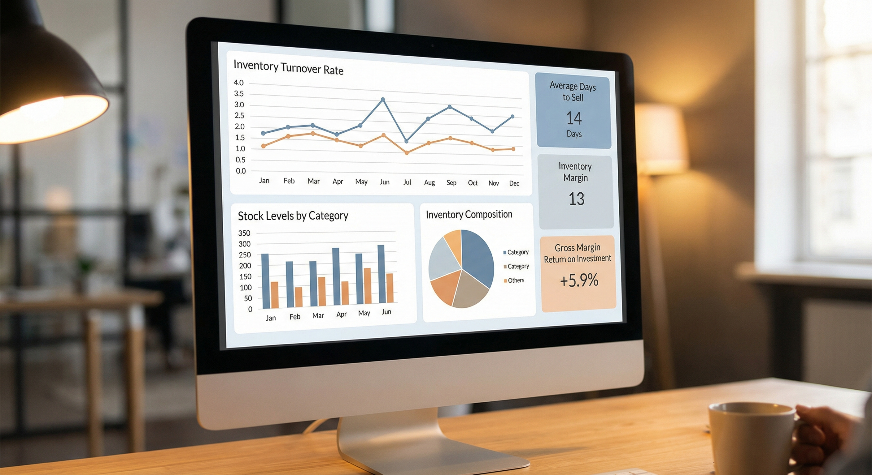 Inventory turnover ratio for Shopify